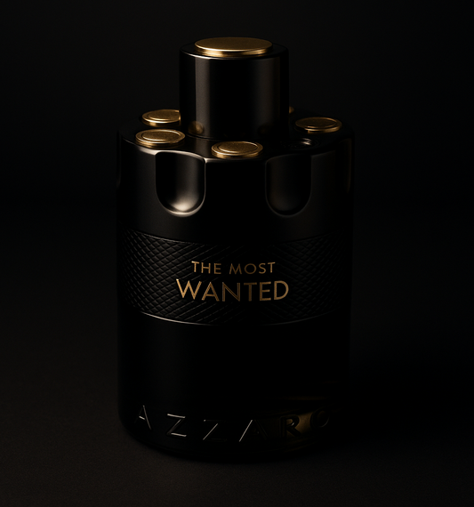 azzaro the most wanted with a dark background